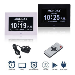 8 Digital Calendar Day Clock Orientation Clock