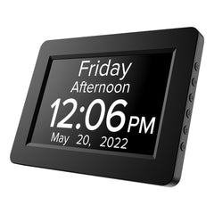 8" Talking Digital Dementia Orientation Clock