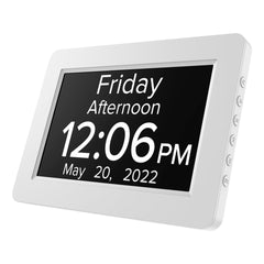 8" Talking Digital Dementia Orientation Clock