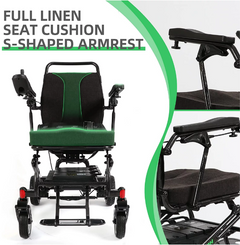 E-Traveller 140 Carbon Folding Electric Wheelchair