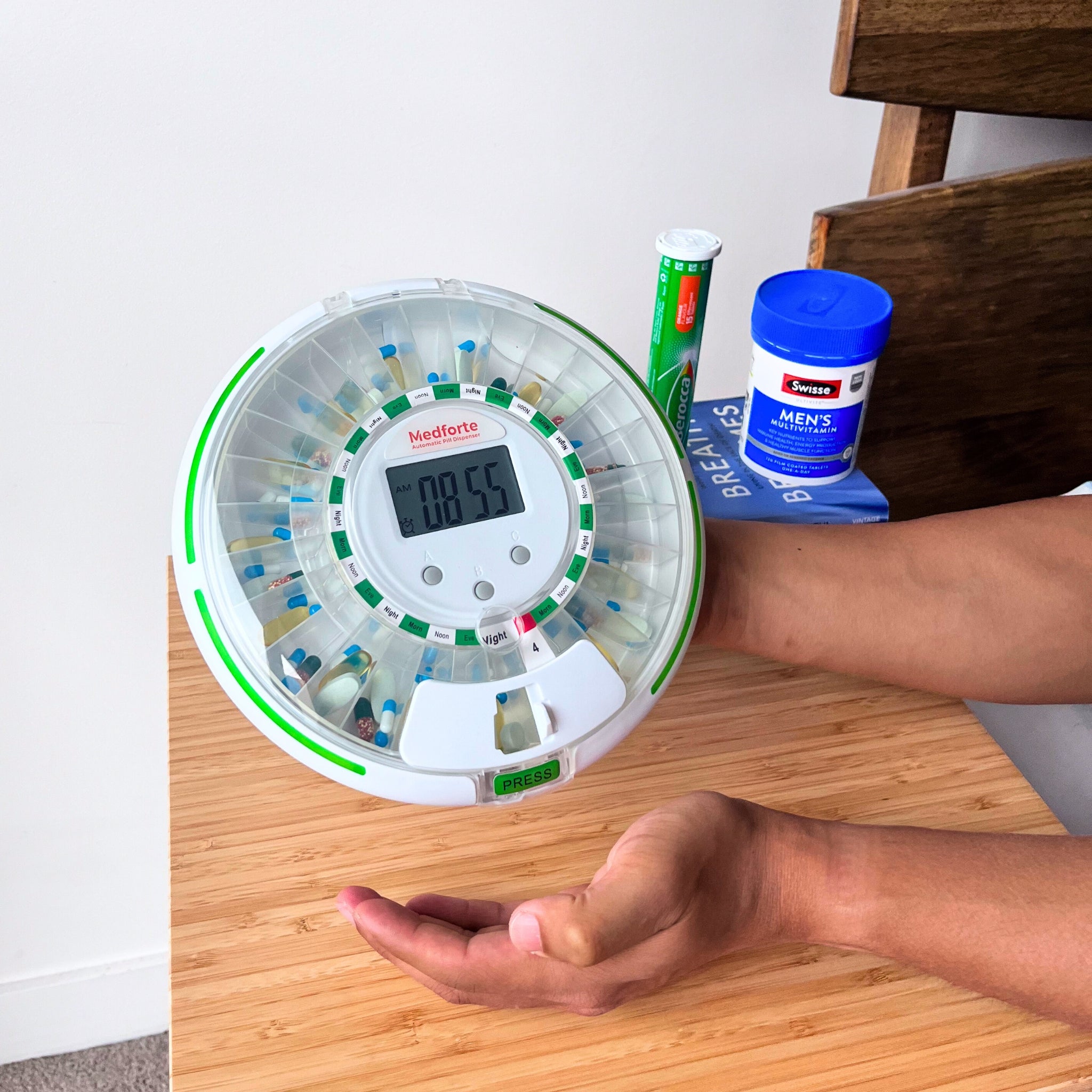 Medforte Automatic Pill Dispenser | Smart Medication Reminder – The ...