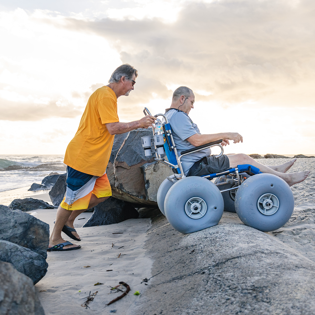 Sandcruiser All Terrain Chair – Beach Wheelchair