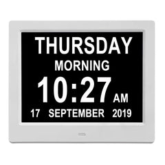 8 Digital Calendar Day Clock Orientation Clock