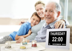 8 Digital Calendar Day Clock Orientation Clock