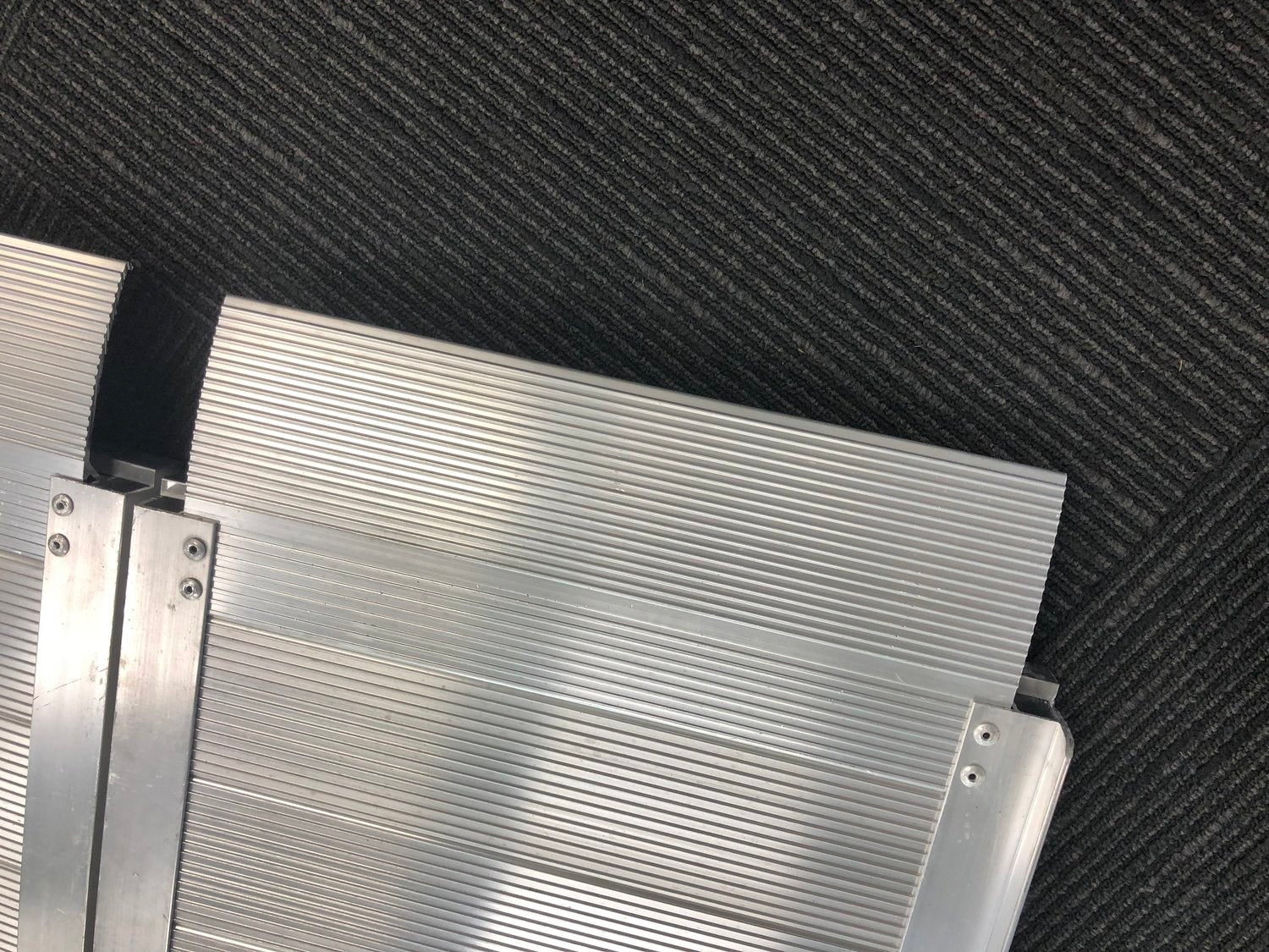 Hinged Wheel Ramp Ramp - Aluminium Single Hinged Folding – The Care Kiosk