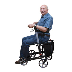 Vogue carbon fibre seat walker