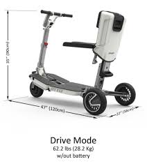 Atto portable mobility scooter