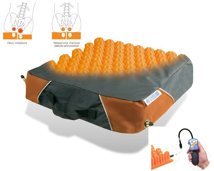 PolyAir cushions for very high risk pressure ulcers