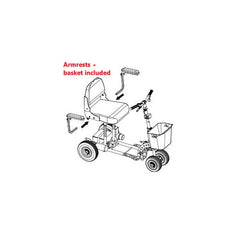 SupaScoota SupaLite 4 Portable Mobility Scooter