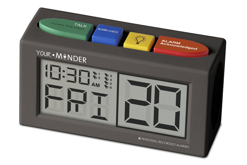 MedCenter Your Minder Personal Recordable Talking Alarm Clock